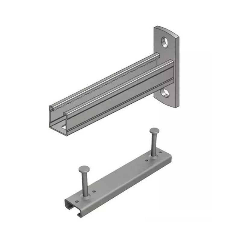 Supporto per il cavo sismico industriale da 2,7 mm sul tetto per tubi pesanti