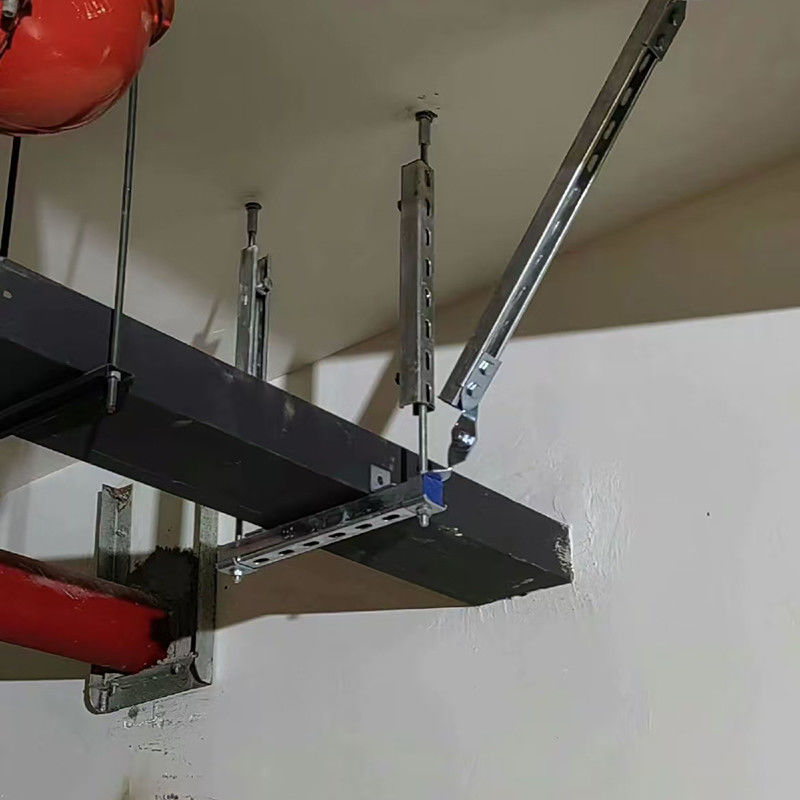 Protezione anti-corrosione galvanizzata B-linea di supporto sismico