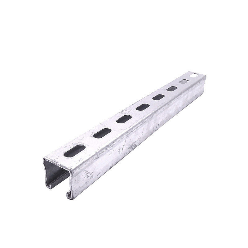 Strussione di canale a strumento C solido anodizzato su misura 41x41 4 mm per supporto strutturale