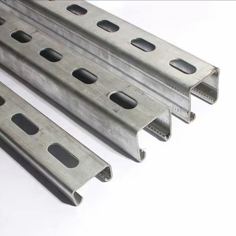 Lega di alluminio resistente alla corrosione P1326 Unistrut Slotted C Channel 41 X 21