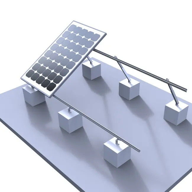 Supporto fotovoltaico per il pannello solare montato sul tetto