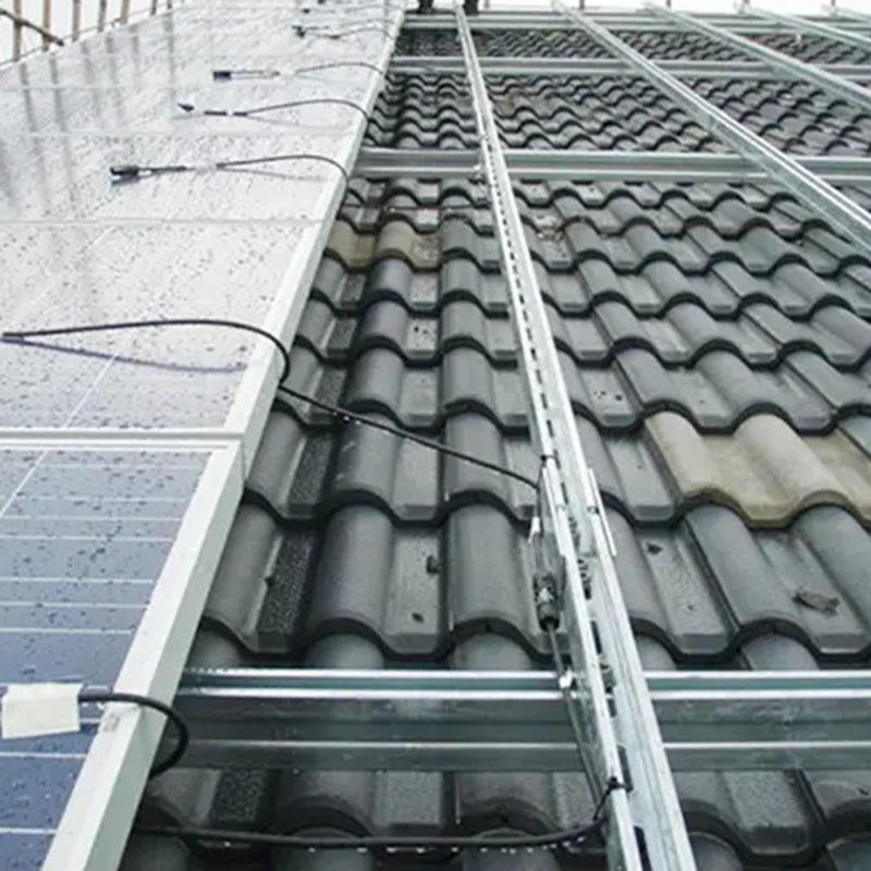 Supporto fotovoltaico del tetto a prova di ruggine